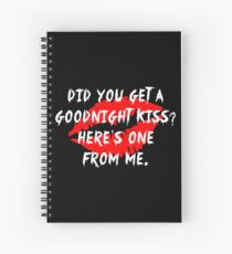 Goodnight Kiss Spiral Notebook