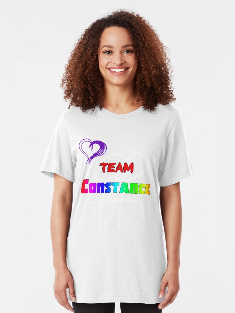 Alternate view of Team Constance! Slim Fit T-Shirt