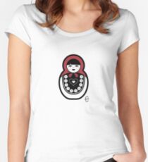 Russian Doll A Women's Fitted Scoop T-Shirt