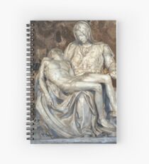 Michelangelo's Pieta Spiral Notebook