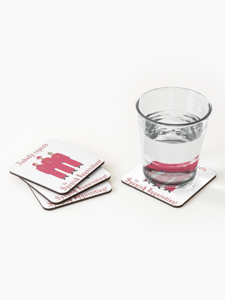 Alternate view of Monty Python/Nobody expects the Spanish Inquisition! Coasters (Set of 4)