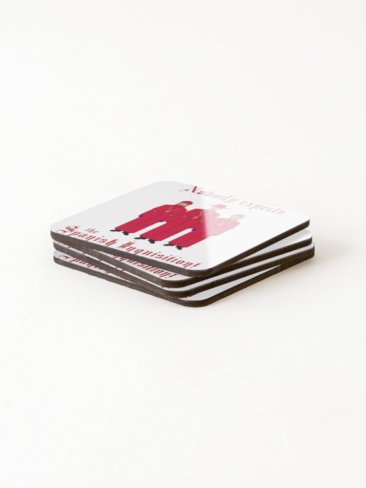 Alternate view of Monty Python/Nobody expects the Spanish Inquisition! Coasters (Set of 4)