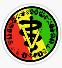 Veterinär - Grenada-Design Sticker
