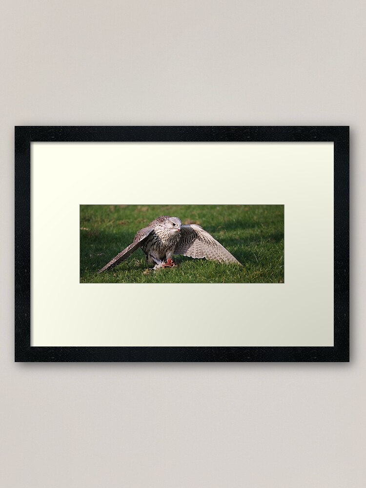 Alternate view of Having Dinner! Framed Art Print