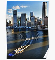 Brisbane River Poster