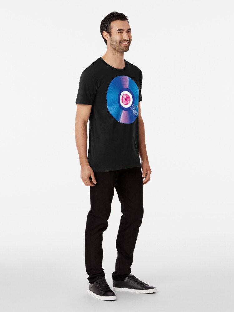 Alternate view of Sounds From The Bridge – Bright Blue Groove EP design Premium T-Shirt