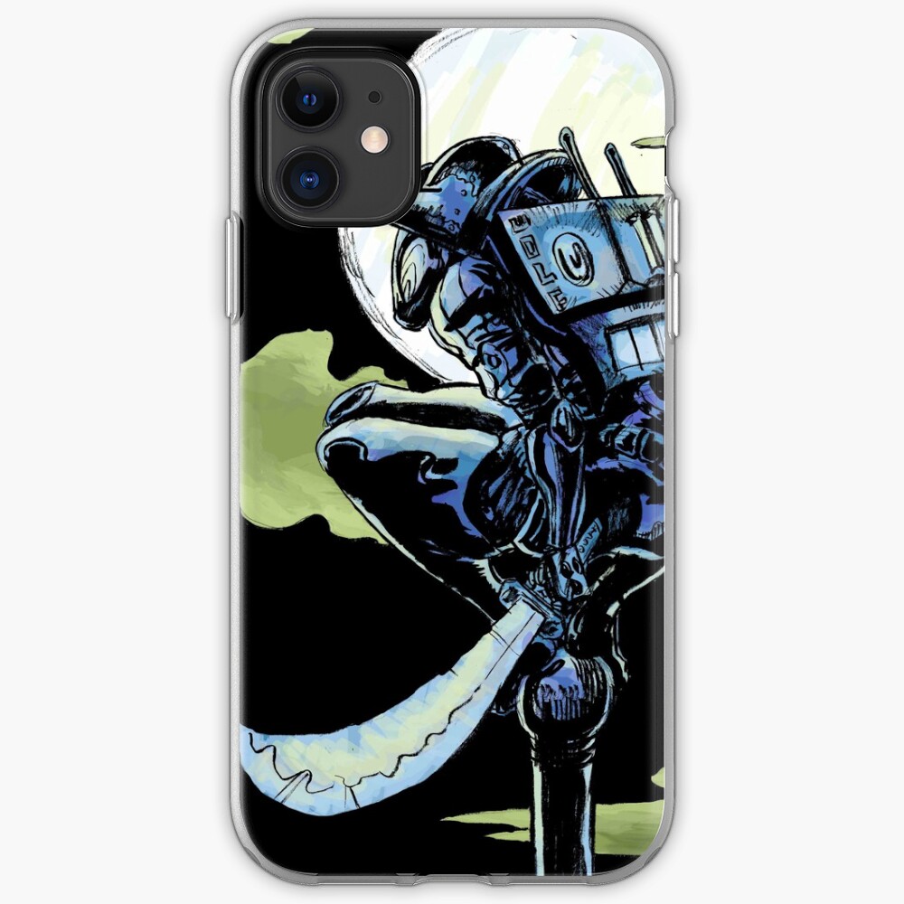 Blue - The Big Bad Wolf iPhone Case & Cover
