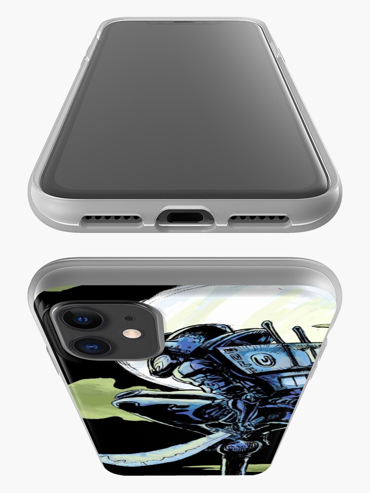 Alternate view of Blue - The Big Bad Wolf iPhone Case & Cover