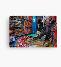 Fragments of Richness: An Indian Expose - the bookmaker Canvas Print