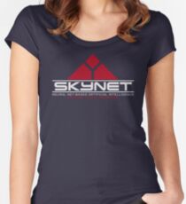 Skynet - Neural Net-Based Artificial Intelligence Women's Fitted Scoop T-Shirt