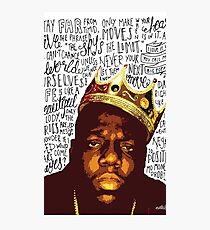 Lámina fotográfica Biggie Smalls