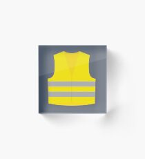 Bloque acrílico Chalecos Jaunes