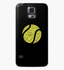 Tennis T-Shirt Tennis Words & Vocabulary Tennis Player Gift Case/Skin for Samsung Galaxy
