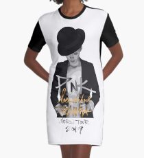 PINK BEAUTIFUL TRAUMA WORLD TOUR 2019 Graphic T-Shirt Dress