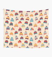 Knitted Wool Hats Tapestry