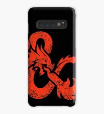 Funda/vinilo para Samsung Galaxy Mazmorras y Dragones (Rojo)