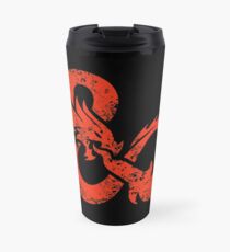 Dungeons & Dragons (Red) Travel Mug