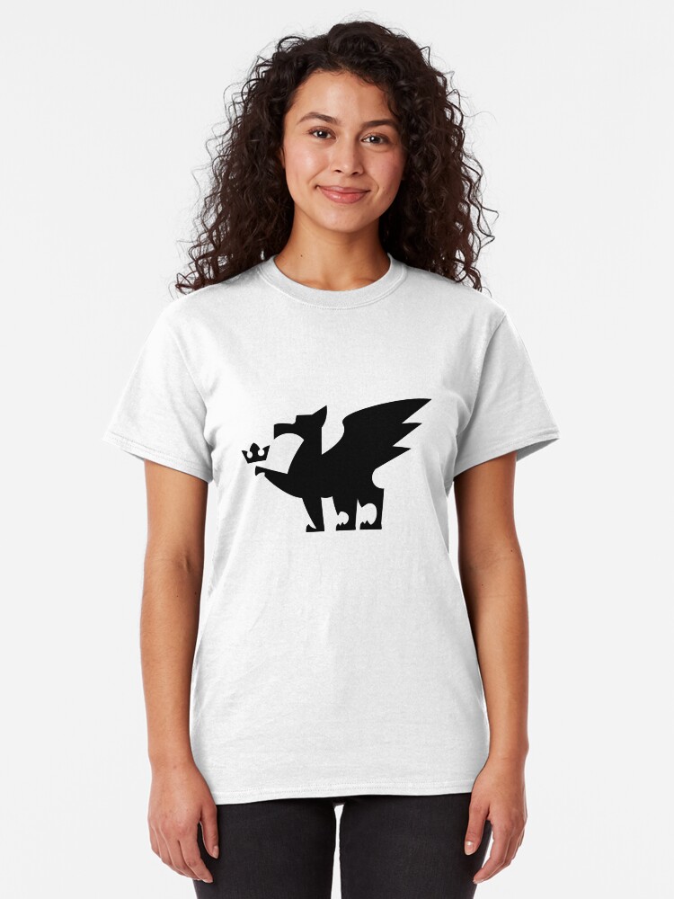 Alternate view of Sparky Nouveau - Black Classic T-Shirt