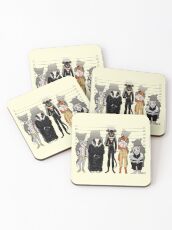 Unusual Suspects Coasters