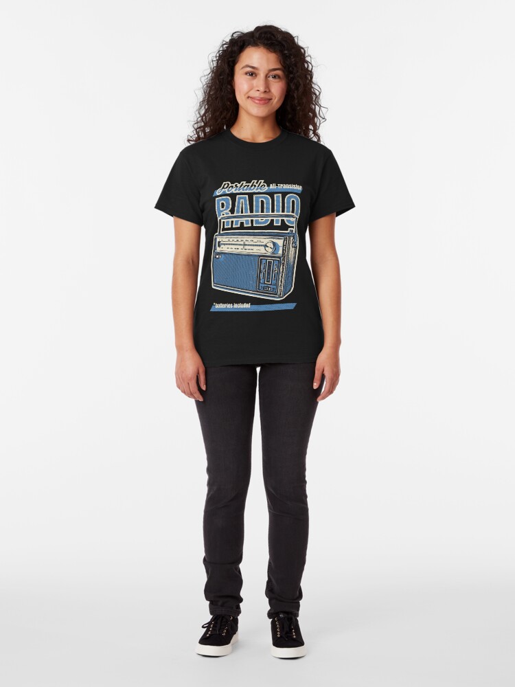 Alternate view of Analogue radio Classic T-Shirt