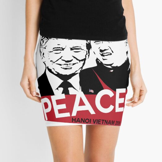PEACE Summit 2019 President Trump Kim Jong un Mini Skirt