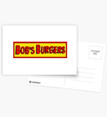 Bobs Burgers Logo Postkarten