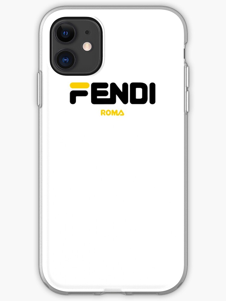 fendi logo phone case