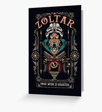 Zoltar - Show you a glimpse into your future Greeting Card