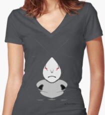 hmm Women's Fitted V-Neck T-Shirt
