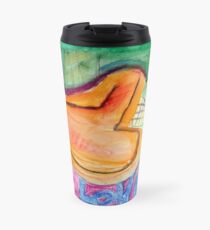 Abstract Lovescape Travel Mug