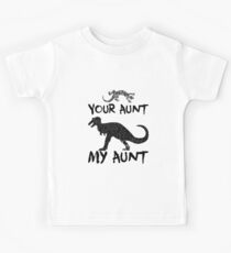 Deine Tante, meine Tante, lustig Kinder T-Shirt