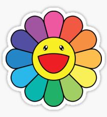 Takashi Murakami glückliche Blume Sticker