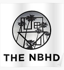 The Neighbourhood Palm Tree Print The NBHD Band Shirt Poster