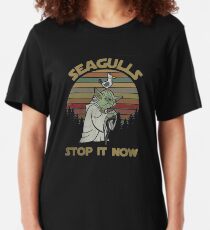 Seagulls stop it now Slim Fit T-Shirt
