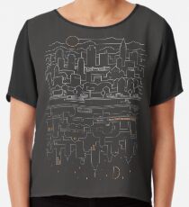 City 24 (Grey) Chiffon Top