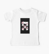 Camiseta para bebés Fuera de las flores