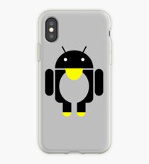 linux Tux penguin android iPhone Case