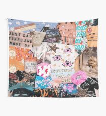 Collage-Wandteppich Wandbehang