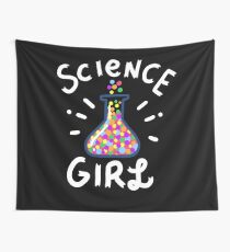 Wissenschaftsmädchen Wandbehang