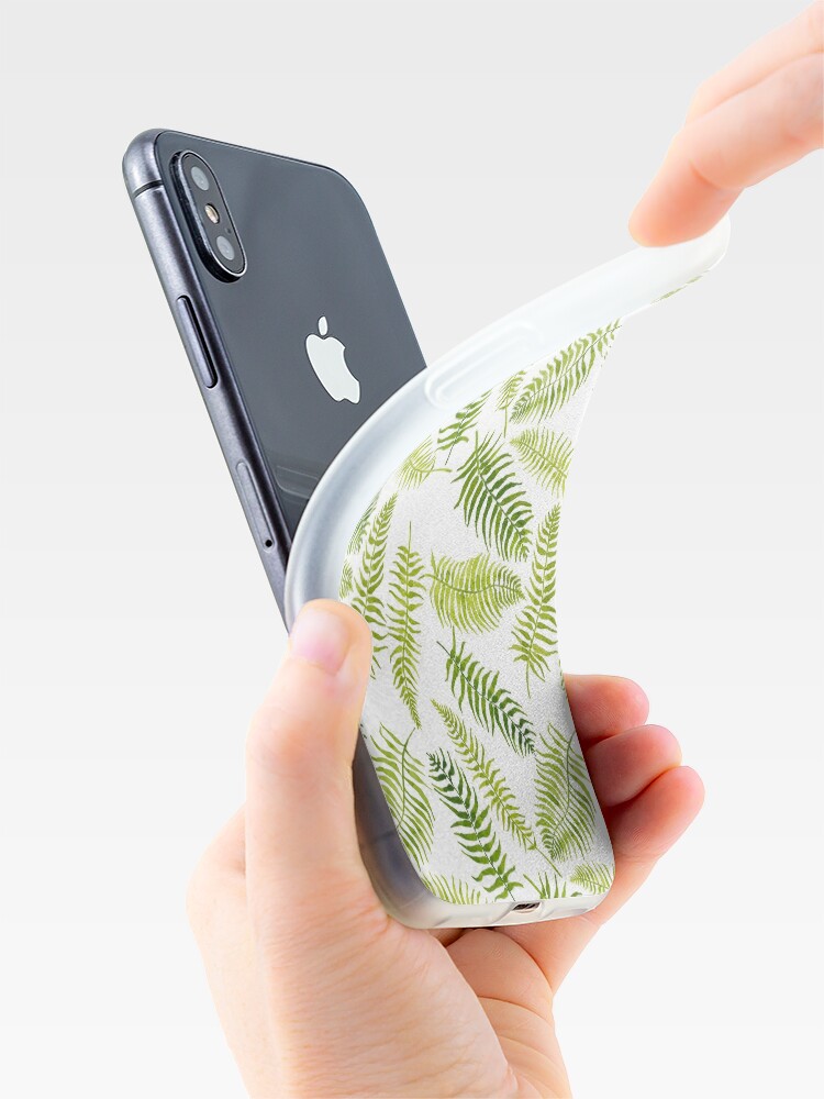 Alternate view of Fern Limelight iPhone Case & Cover