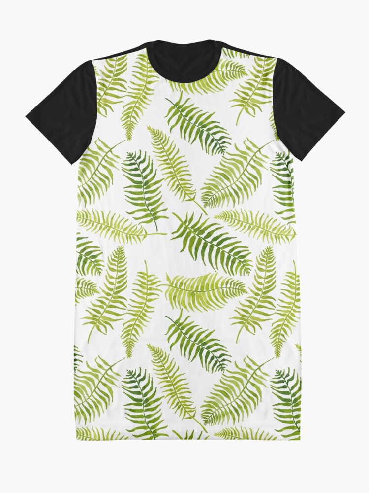 Alternate view of Fern Limelight Graphic T-Shirt Dress