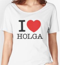 I ♥ HOLGA Women's Relaxed Fit T-Shirt