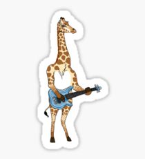 Bass Giraffe Sticker
