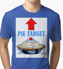 PIE TARGET shirt Tri-blend T-Shirt