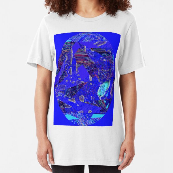 BLUE FAV Slim Fit T-Shirt