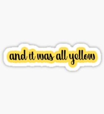 Yellow Stickers | Redbubble