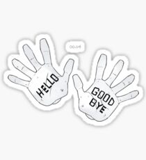 THE UMBRELLA ACADEMY - HELLO GOOD BYE Sticker