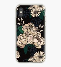 Moody Florals - Cream iPhone Case