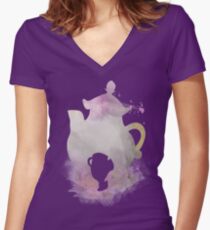 Be our guest Women's Fitted V-Neck T-Shirt