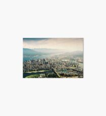 Vancouver (Aerial View) Art Board